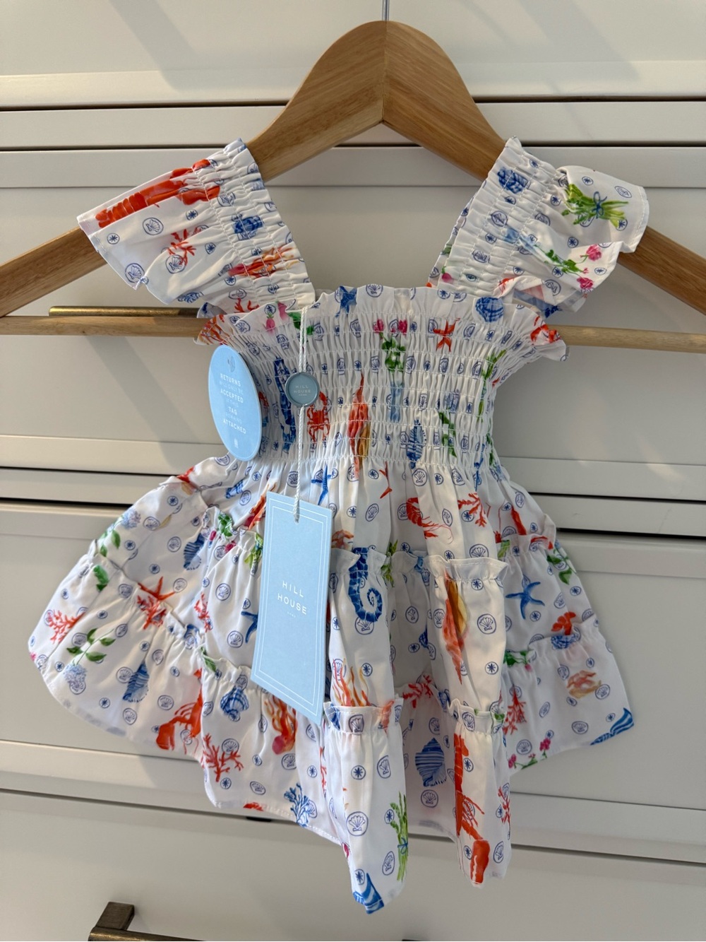Hill House The Baby Ellie Nap Dress - Nantucket Seas